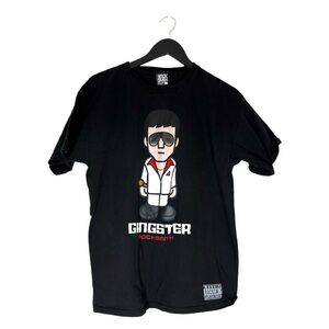 Rocksmith Gangster Cartoon Scarface Graphic Tee HipHop Hypebeast T-Shirt Large